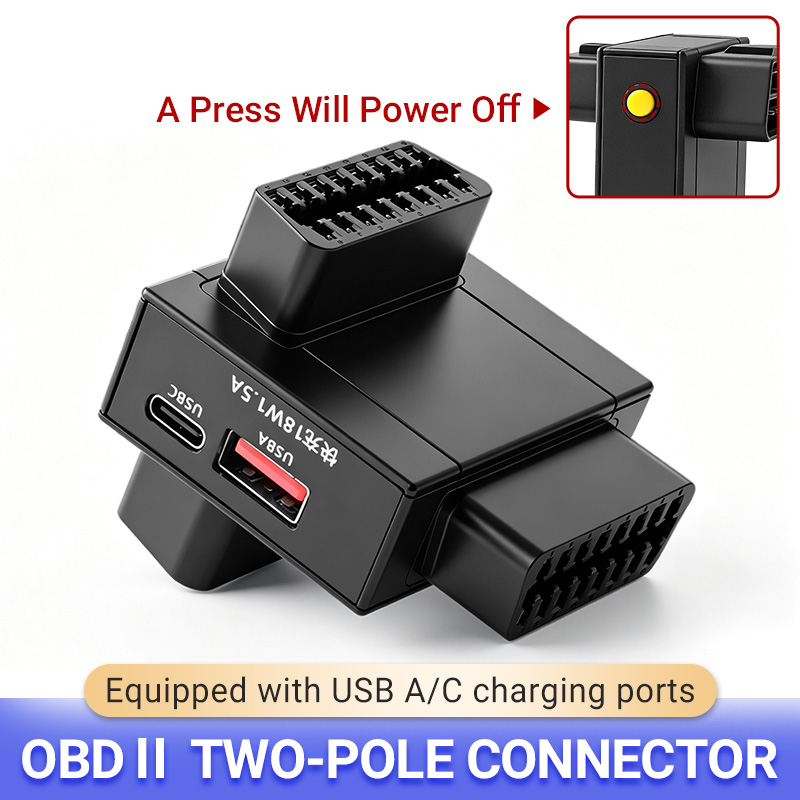 Car Diagnostic Tool - Adaptador divisor OBD2, 1 para 2,