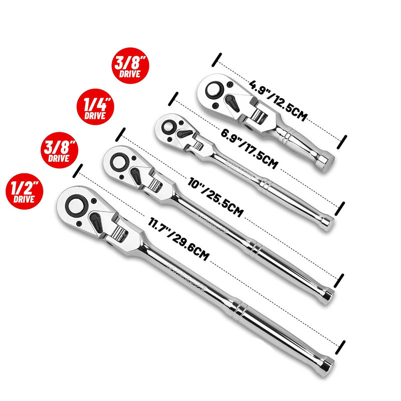 Novo design 4 peças 72 correia - Socket Set avaliação e preço